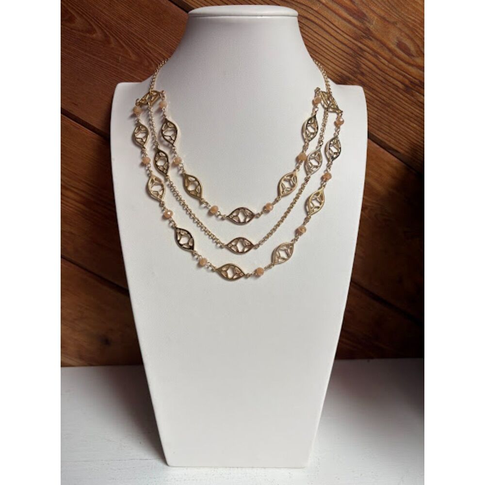 Triple Layer Princess Necklace NWT